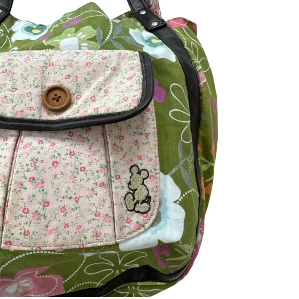 Disney World Boho Bag Authentic Mickey‎ Mouse Disneyland EUC
